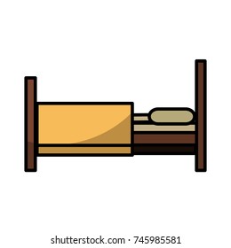 Bed sleep symbol