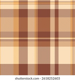 Bed textile vector fabric, traditional pattern plaid background. Regular check seamless texture tartan in light and red colors palette.