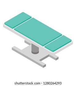 Bed used for moving patients, stretcher