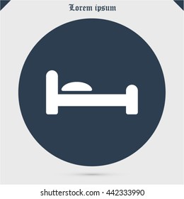 bed vector icon