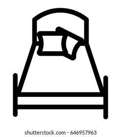 Bed Vector Icon