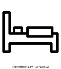 Bed Vector Icon