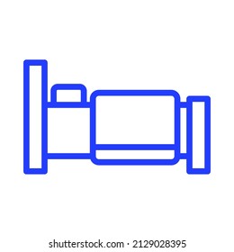 bed vector icon graphic illustration
