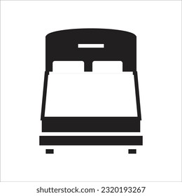 bed vector icon line new