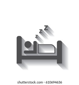 Bed vector illustration