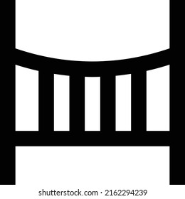 ilustración del vector en un fondo transparente. Símbolos de calidad superior. Iconos vectoriales de glifos para diseño de conceptos y gráficos.