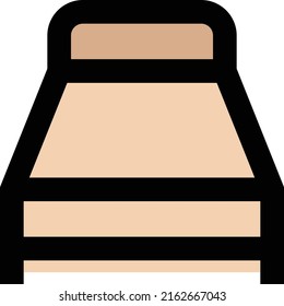 bed  Vector illustration on a transparent background.Premium quality symmbols.Stroke vector icons for concept and graphic design. 