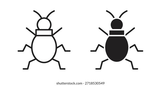 Bedbug icon concept for infographic, website or app.
