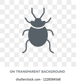 Bedbug Icon. Trendy Flat Vector Bedbug Icon On Transparent Background From Animals  Collection. 