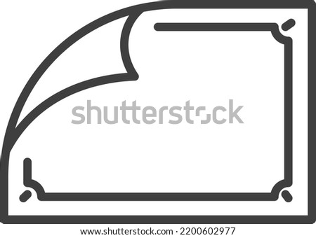 Bedding or tablecloth, isolated textile for home. Carpet or rug, bedsheet covering for bed or sofa. Square cloth for decorative purposes. Minimalist icon, simple line art vector in flat style