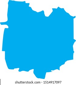 bedford County map in Tennessee state