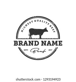 bedge beef logo design