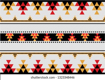 Bedouin Arabian Hand Weaving Pattern
