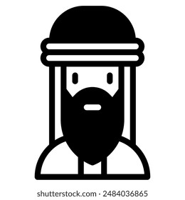 Icono beduino para Web, App, infografía, etc