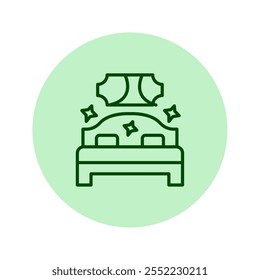 Bedroom Clean pentaglow , vector, pixel perfect, illustrator file