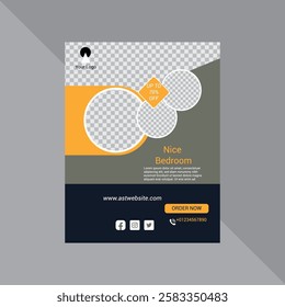 Bedroom Flyer Simple Template Design 