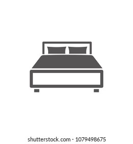 Bedroom icon vector illustration