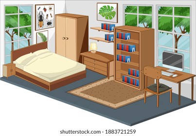 Bedroom Clipart Images Stock Photos Vectors Shutterstock