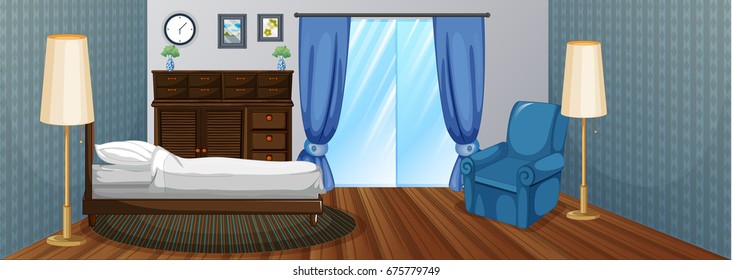 Inneneinrichtung der Zimmer