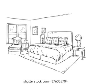 Imagenes Fotos De Stock Y Vectores Sobre Drawing Bedroom