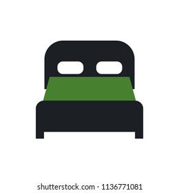 bedroom vector icon