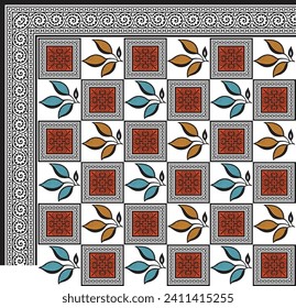 diseño de hojas de cama arte digital uso manual e impresión digital
