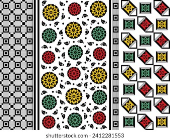 bedsheet design digital art use hand work and digital printing

