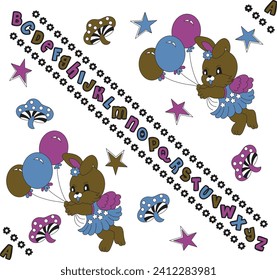 bedsheet design digital art use hand work and digital printing
