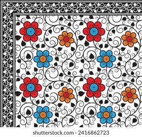 diseño de hojas de cama arte digital uso manual e impresión digital
