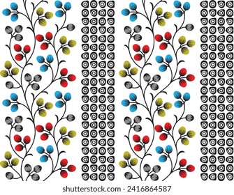 bedsheet design digital art use hand work and digital printing