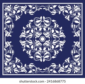 bedsheet design digital art use hand work and digital printing