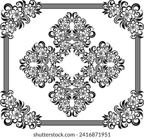 bedsheet design digital art use hand work and digital printing