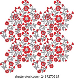 bedsheet design digital art use hand work and digital printing