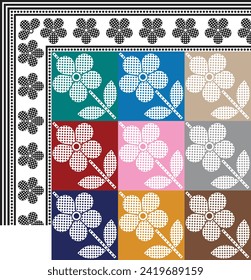 bedsheet design digital art use hand work and digital printing