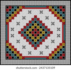 bedsheet design digital art use hand work and digital printing