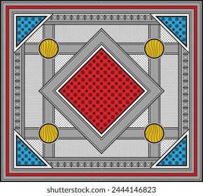 bedsheet design digital art use hand work and digital printing