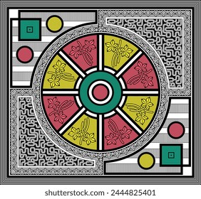 bedsheet design digital art use hand work and digital printing