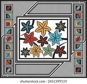 bedsheet design digital art use hand work and digital printing