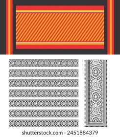 bedsheet design digital art use hand work and digital printing