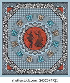 bedsheet design digital art use hand work and digital printing
