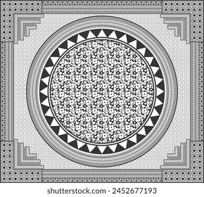 bedsheet design digital art use hand work and digital printing