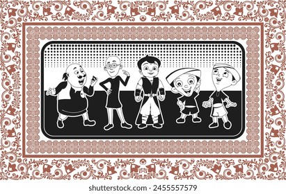 bedsheet design digital art use hand work and digital printing