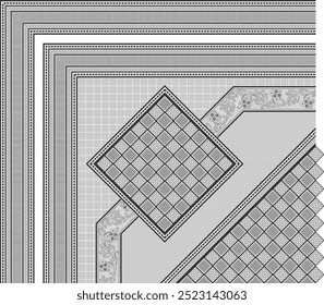 bedsheet design digital art use hand work and digital printing