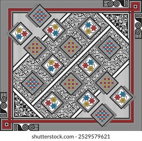 bedsheet design digital art use hand work and digital printing