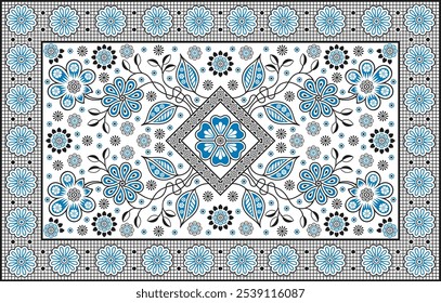 Diseño de la hoja de cama Arte digital Uso Trabajo de mano e impresión digital