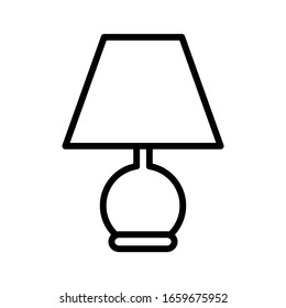 diseño vectorial del icono de luz de noche