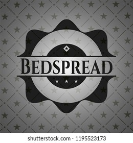 Bedspread black badge
