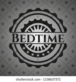Bedtime dark emblem. Retro