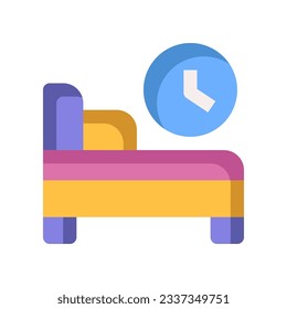 bedtime icon for your website, mobile, presentation, and logo design.