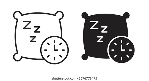 Bedtime icons pack for ui designs